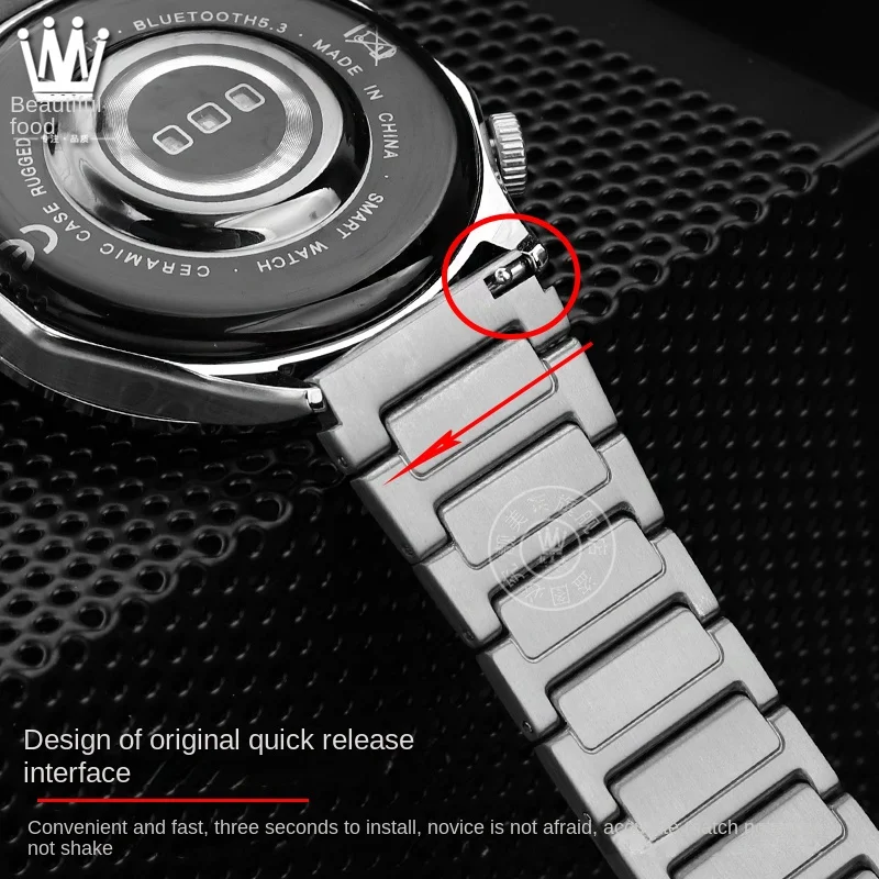 Quick Release Titanium Alloy Bracelet 23mm For Casio PROTREK mountain watch PRW-60/61/50/70Y/30 titanium alloy watch strap