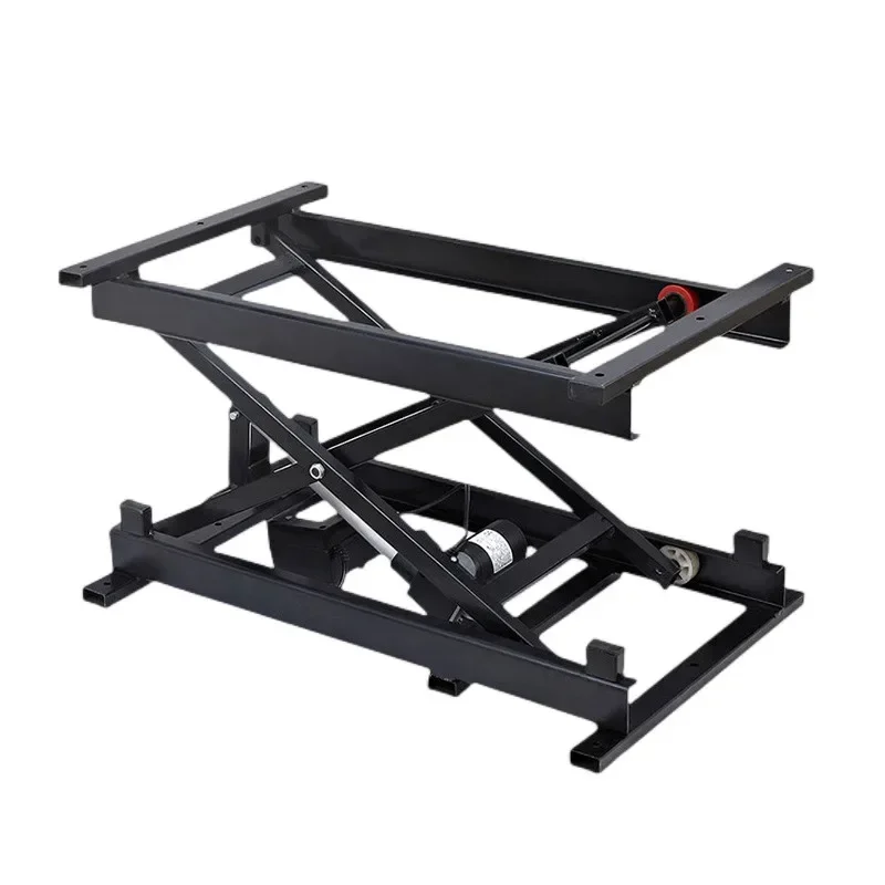 Table Lifting 80kg Electric Wired Remote Control Coffee Table Dining Table 24V Lifting Hardware Folding Iron Frame