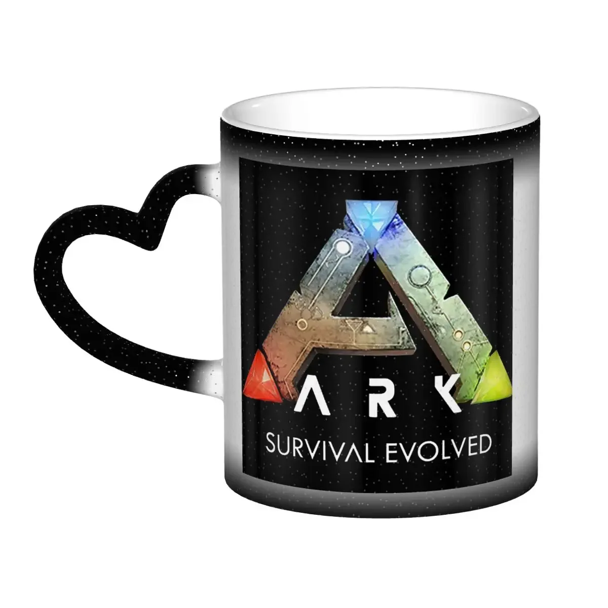 Ark Survival Evolved (noir) tasse en céramique amusante, tasses à café, tasses à thé, tasse à lait, cadeau pour femme et homme