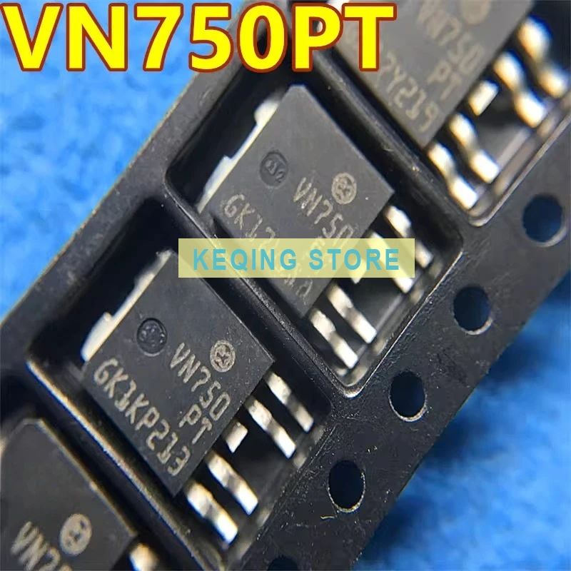 10PCS Used+Not NEW+Send after Measure  VN750PTTR-E TO-252-5