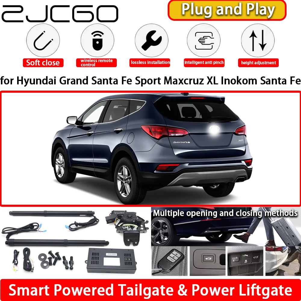 

for Hyundai Grand Santa Fe Sport Maxcruz XL Inokom Santa Fe Automatic Electric Powered Tailgate Power Liftgate Tail Gate Lift