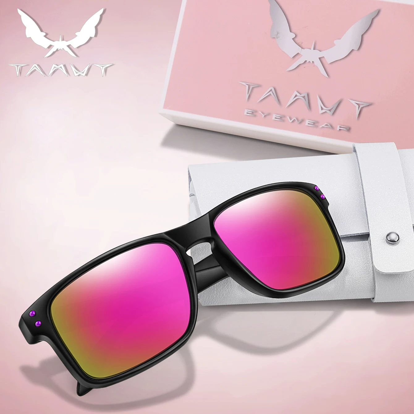 Polarisierte UV400-Angelsonnenbrille für Damen und Herren, Outdoor-Sport, Radfahren, Fahren, Wandern, klassische Schutzbrille mit Box – Detail 6