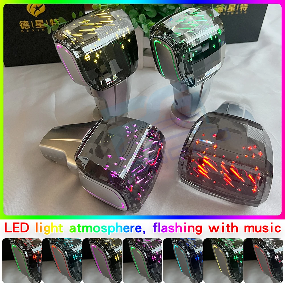 

LED Colorful Crystal gear knob interior replacement parts gear shift kno for vw passat golf jetta golf Polo JETTA Tiguan TOURAN