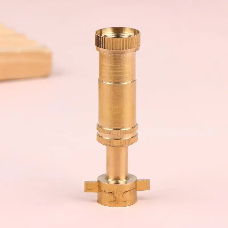 【AB1】G1/4 Telescopic Copper Round Hole Single Nozzle High Pressure Thickened Atomizing Cooling Nozzle Spray Accessories{H}