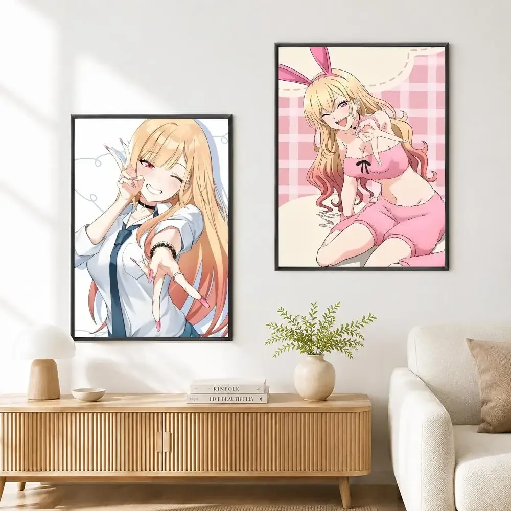 Cute Marin Kitagawa Good Quality Poster Poster High Quality Wall Art for Home Bedroom Living Hallway Perfect Gift