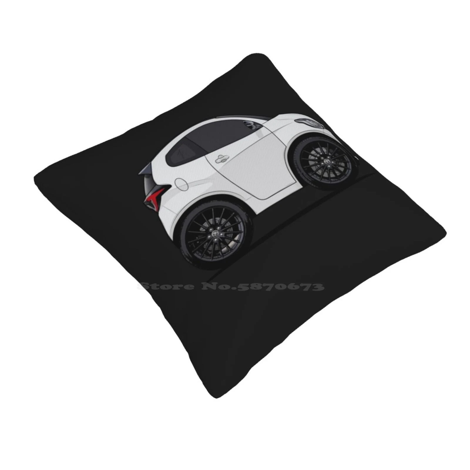 Baby Yaris Gr-Baby Gr Yaris Home Sofa Car Cushion Cover Pillowcase Yaris Racing Gr Yaris Gazoo Racing Yaris Meme Jdm Meme Baby