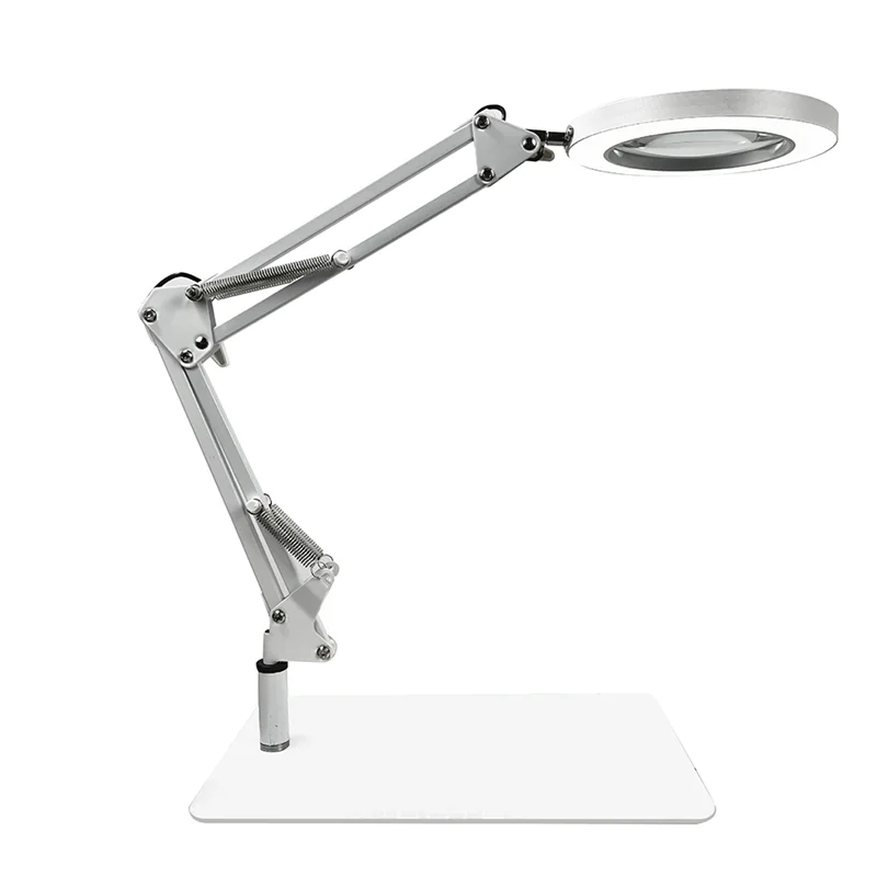 

Illuminated Magnifier USB 3 Colors LED Magnifying Glass For Soldering Iron Repair/Table Lamp/Skincare Beauty