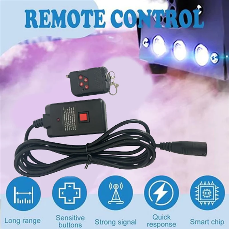 REPLA-Wired Remote Controller For Fog Machines For 400W 900W 1500W Foggers Ideal For Stage Effects And Mist Generation