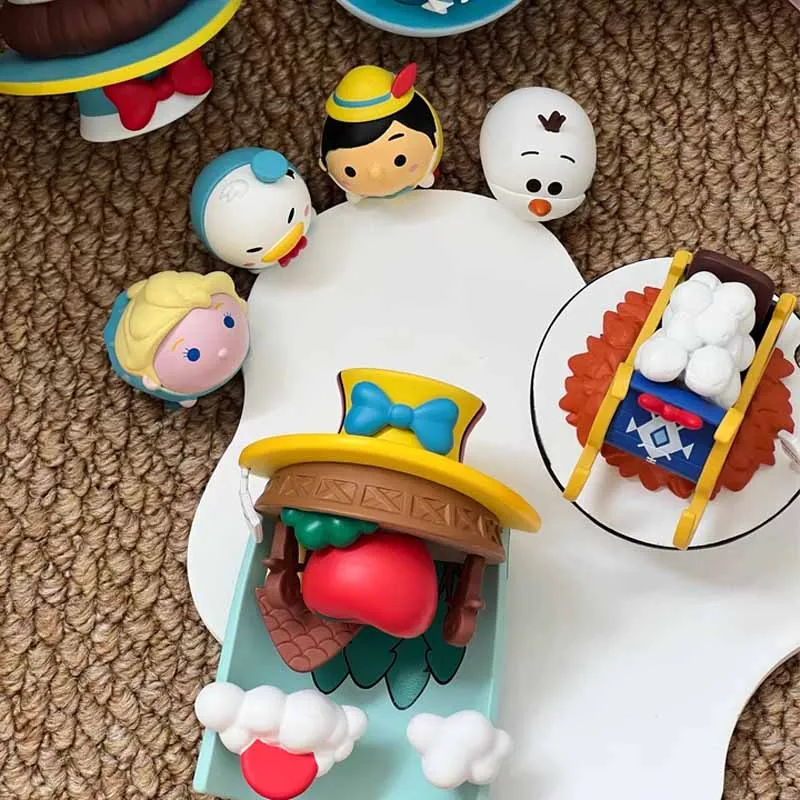 

Tsum Tsum Magic Fantasy Show Series Blind Box - Surprise Mickey & Minnie Trendy Vinyl Desktop Ornament Handmade Collectible Toy