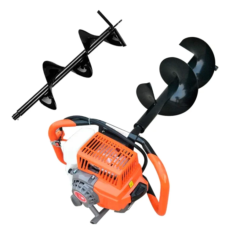 

Небольшая наземная бензиновая экскаваторная ручная Многофункциональная портативная буровая установка для посадки деревьев
