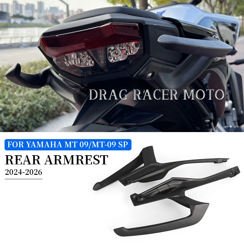 

Motorcycle Armrest For Yamaha MT 09 MT09 MT-09 SP 2024 2025 2026 Passenger Seat Armrest Rod Rear Tail Armrest Kit Accessories