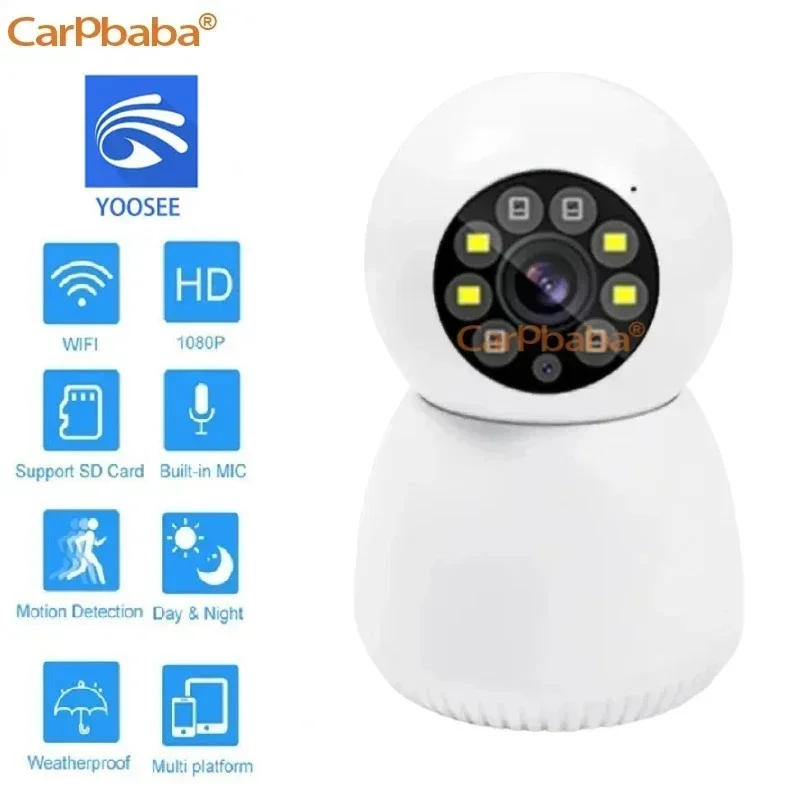 CARPBABA YOOSEE 2MP WIFI IP Camera Surveillance Full Color Night Vision Security Protection Wireless Baby Monitor Smart Home