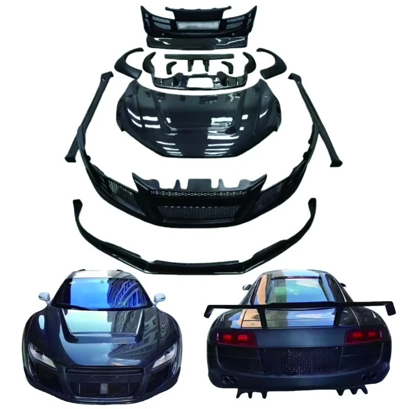 

PPI Style Semi-Carbon Fiber Body Kit for R8 - Factory Direct Upgrade Package