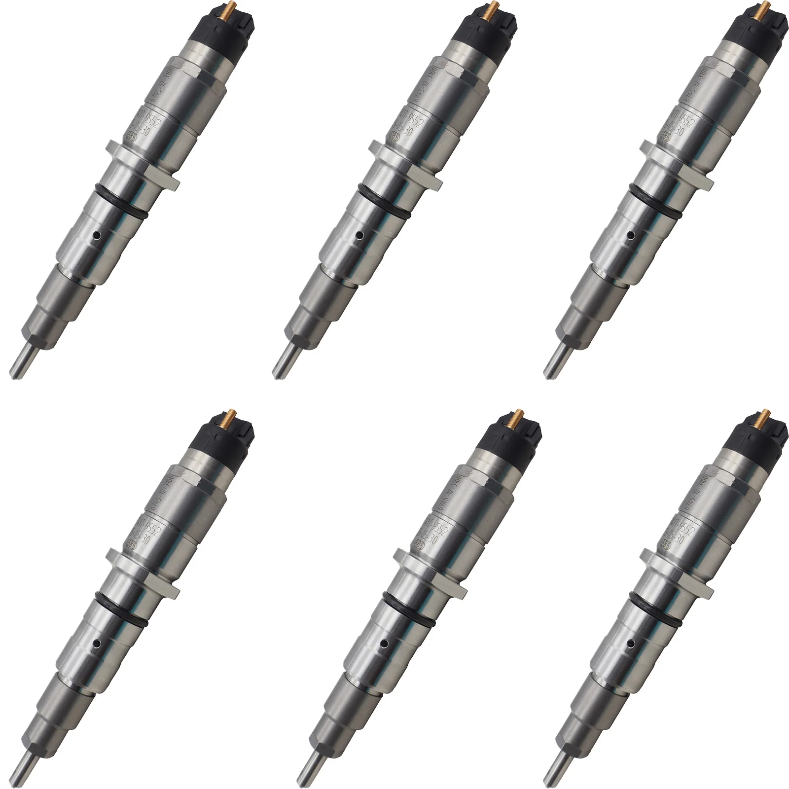 6PCS Fuel Injection 0445120038 Fits for Cummins QSL9 Engine