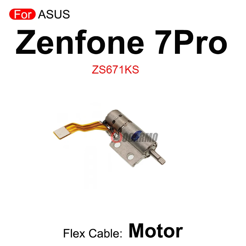 Untuk Asus Zenfone 7 / 7 Pro suku cadang pengganti kabel Flex modul poros getaran Motor kamera angkat tanpa kamera ZS671KS ZS670KS