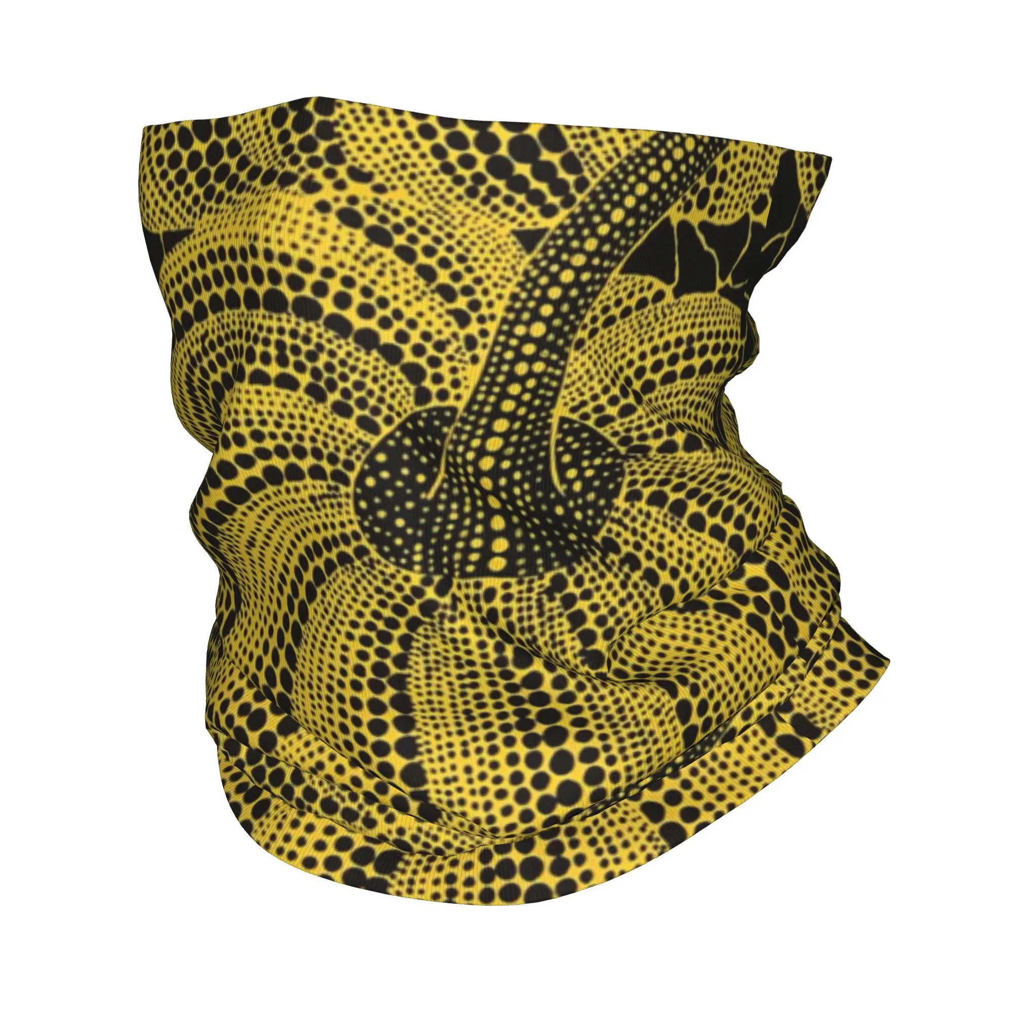 

Yayoi Kusama Тыква Желтая Бандана Шеи Чехол Печатная Маска Шарф Многофункциональная Маска Для Лица Бег Унисекс Взрослый Дышащий