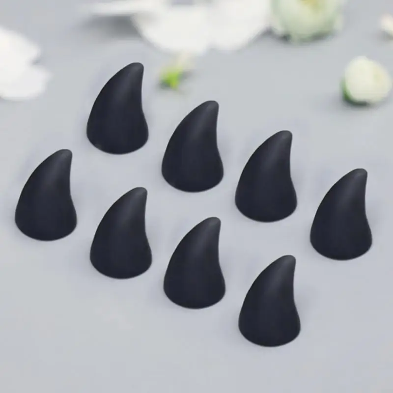 8Pieces Fursuit Paws Nails Realistic Animal Nails Furry Therians Claw Nails 
