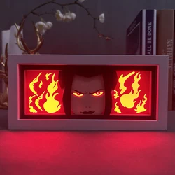 Avatar The Last Airbender Azula Led Lightbox Manga Gadget Toy For Game Room Decor Paper Cut Shadow Box Gift Led Night Light Box