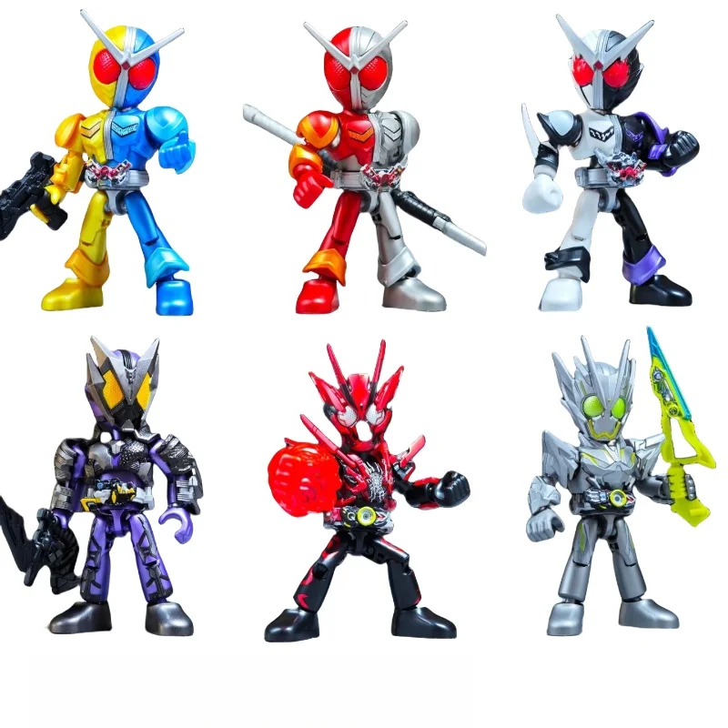 9pcsOriginal Blokees Kamen Rider Zero-One Blind box Assembly Film Characters Action Figure Collection Anime Doll Kids Toy Gift