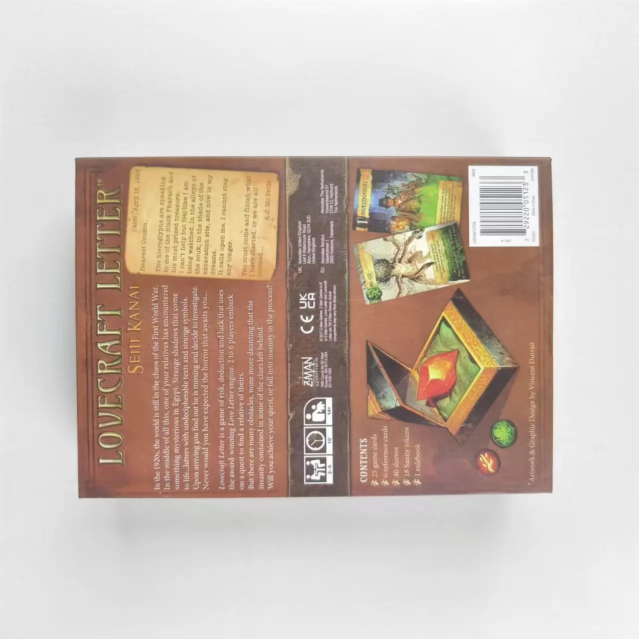 All English Table Games Parent-Child Party Psychological Speculation Game Bag