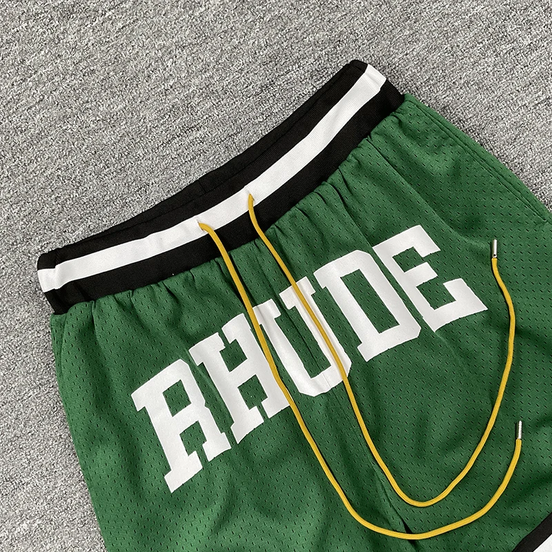 2026 New Collection American-style RHUDE Men's Breathable Shorts, RHUDE Loose Casual Sports High Quality Shorts
