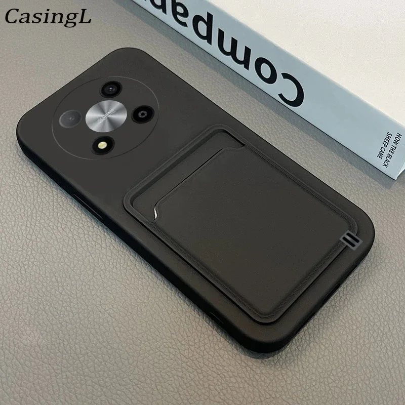 

For ZTE Blade A73 5G Nubia V70 NFC 4G Case Luxury Wallet Card Slot Soft Silicone Back Cover For ZTE Blade V70 A71 A72 5G Shell