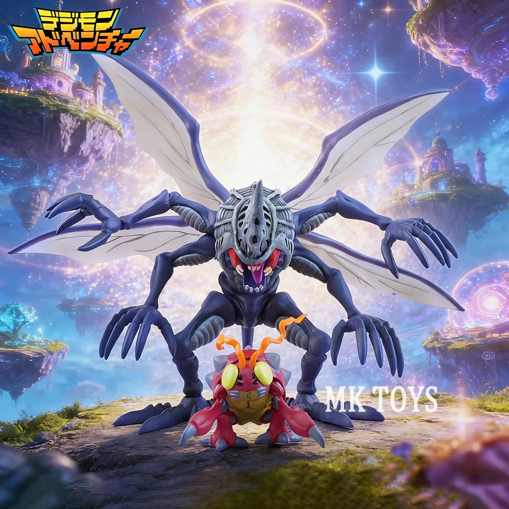 5-16cm Anime Digimon Adventure Figur Kabuterimon und Tentomon Actionfigur PVC Sammlermodell Spielzeug Geschenke