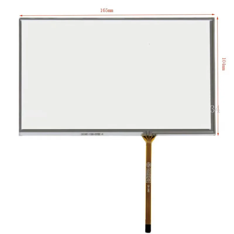 7.1inch 165mm*104mm Touch Screen Panel Glass Digitizer For HSTTPA7.1G Touchscreen HST-TPA7.1G