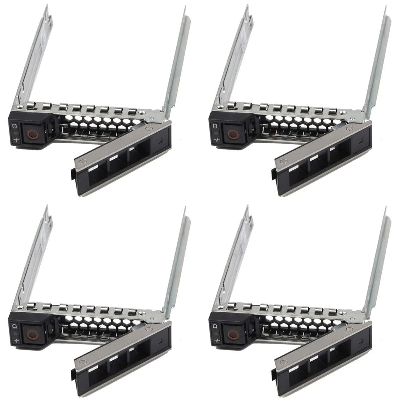 LXYB18B 4 pièces, plateau de disque dur de 2,5 pouces, Caddy DXD9H 0DXD9H, compatible avec les serveurs Dell Poweredge