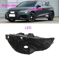 For AUDI A3 2021 2022 2023 Headlight Base Replacement Headlamp House Headlight Black Back Rear Shell