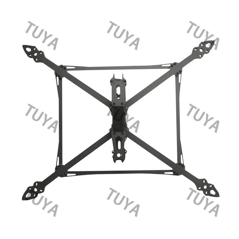 Custom OEM Customized Logo Shuhang RC V2 Pro 13-inch Carbon Fiber Reinforced Drone Fiber Optic Frame FPV Quadcopter