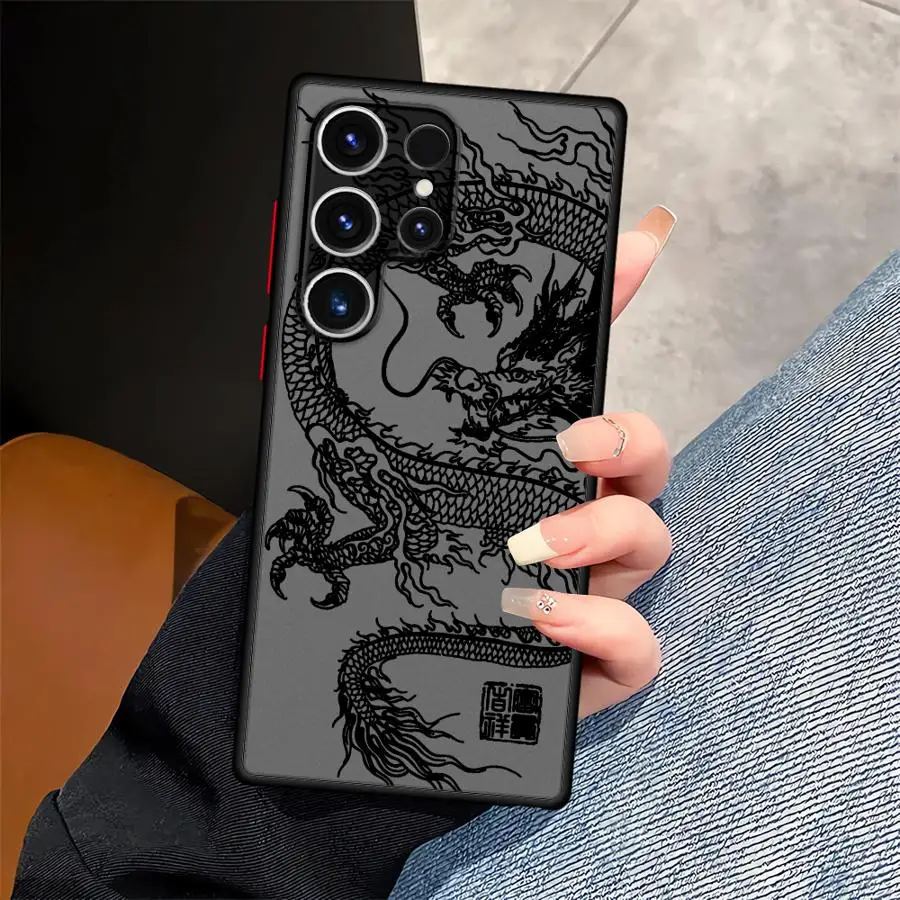 Case for Samsung Galaxy S26 Ultra S25 Ultra S24 Plus S20 FE S23 FE S22 Note 20 Ultra 10+ S21 Funda Back Phone Cover Cool