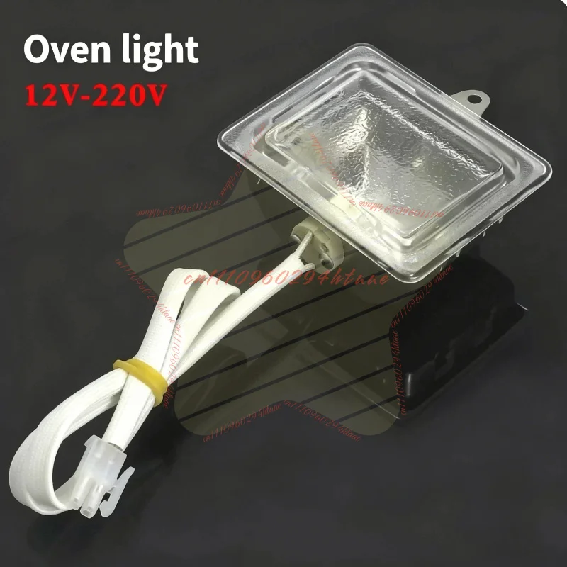 High Temperature Oven Light Bulb, Gas Oven BBQ Grill Lamp, 12V-220V Steamer Light
