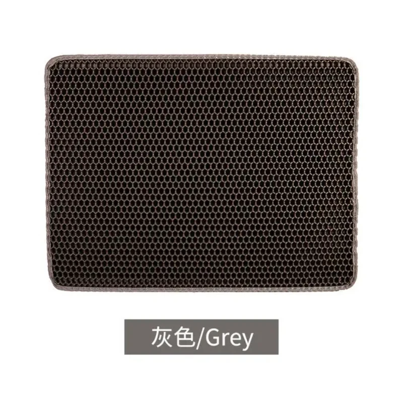 猫砂マット 二層防水尿防止トラップマット お手入れ簡単 滑り止めトイレパッド 猫スクラッチパッド 大型フットパッド