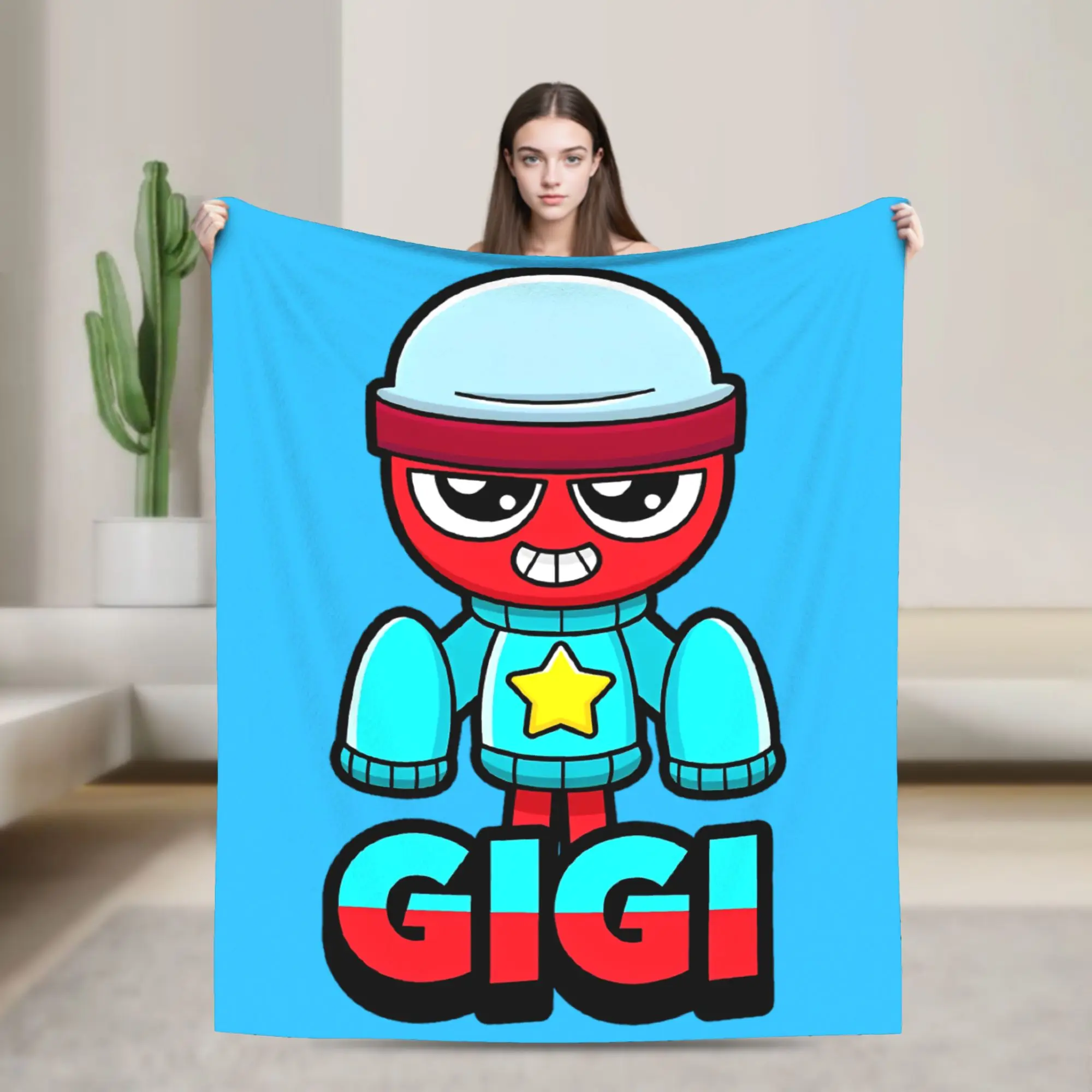 Mantas Dandys World Gigi de lana para aire acondicionado de verano, mantas multifunción muy cálidas para cama, colchas para coche