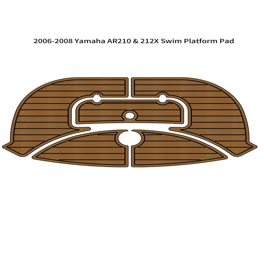 

Swim Platform Pad Boat EVA Foam Teak Deck Floor MatSeaDek MarineMat Gatorstep Style Self Adhesive For 2006-2008 Yamaha AR210 212