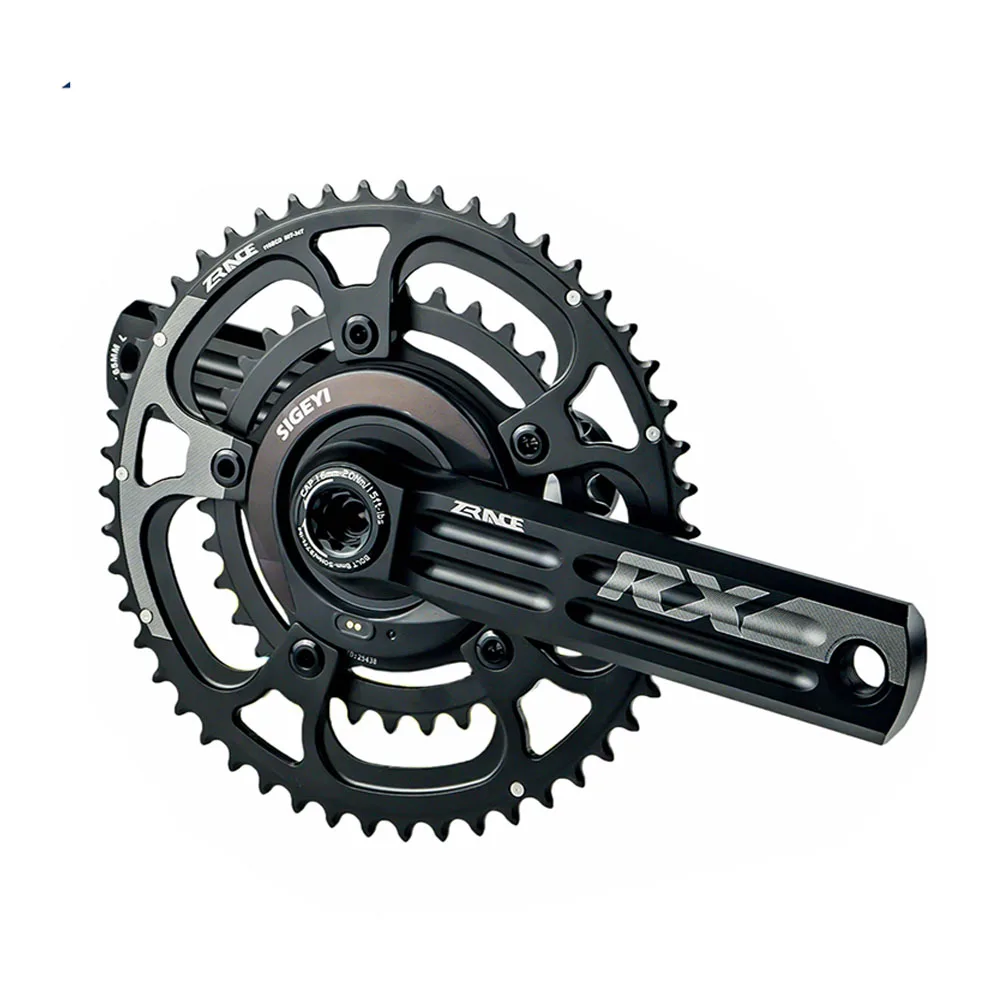 ZRACE x SIGEYI RX Power Meter Crankset 2 x 10 / 11 / 12 Speed Chainset, 50/34T, 52/36T, 53/39T, 170mm / 172.5mm / 175mm DUB BB29 - Image 2