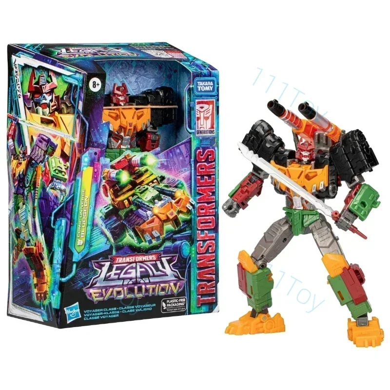 In Stock Takara Tomy Transformers Legacy Evolution Voyager Comic Universe Bludgeon Anime Figure Robot Action Figure Gifts Hobbie