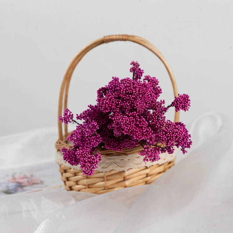 60g/ Natural Fresh Preserved Mi Dried  Flower Eternal Flower for Wedding Party Home Decoration Accessories Photography Props