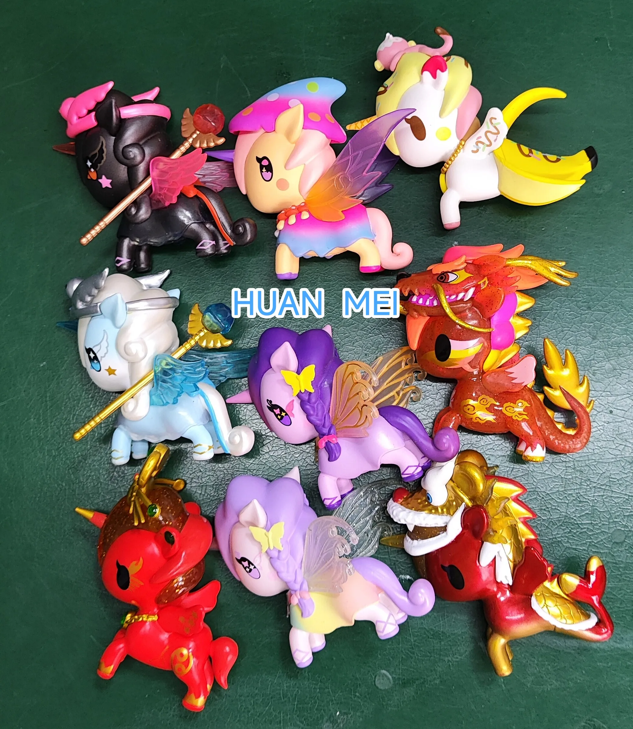 Серия Tokidoki Unicorno: милые коллекционные фигурки из ПВХ, декоративные украшения для рабочего стола, украшения для дома и офиса, игрушка в подарок.