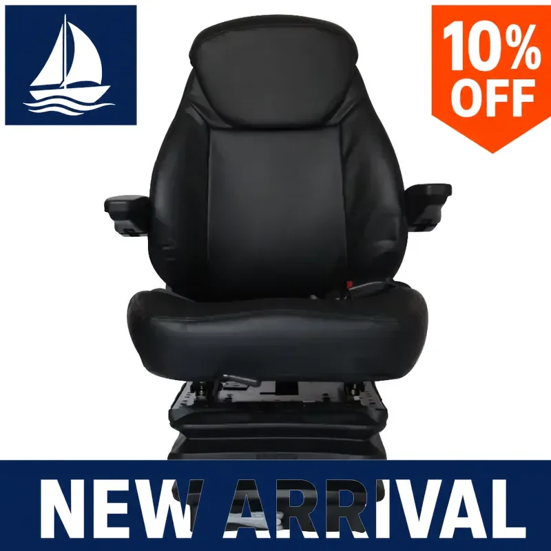 Marine Boat Seat High Back Shock Absorbing Fishing Deck Chair Yacht Outdoor Water Sports Comtable Cushion