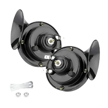 12V Trein Hoorn 48W Waterdichte Lucht Motorfiets Hoorn Auto Slak Hoorn Super Luide Hoorn Voor Motorfiets Auto Vrachtwagen Suv Boot