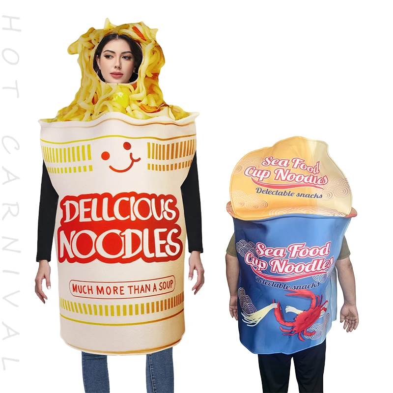 Funny Fancy Food Sponge Suit Hamburger Hot Dogs Pizza and so on Adult Kids Snack Fun Party Various Food Role-playing Costumes view 3