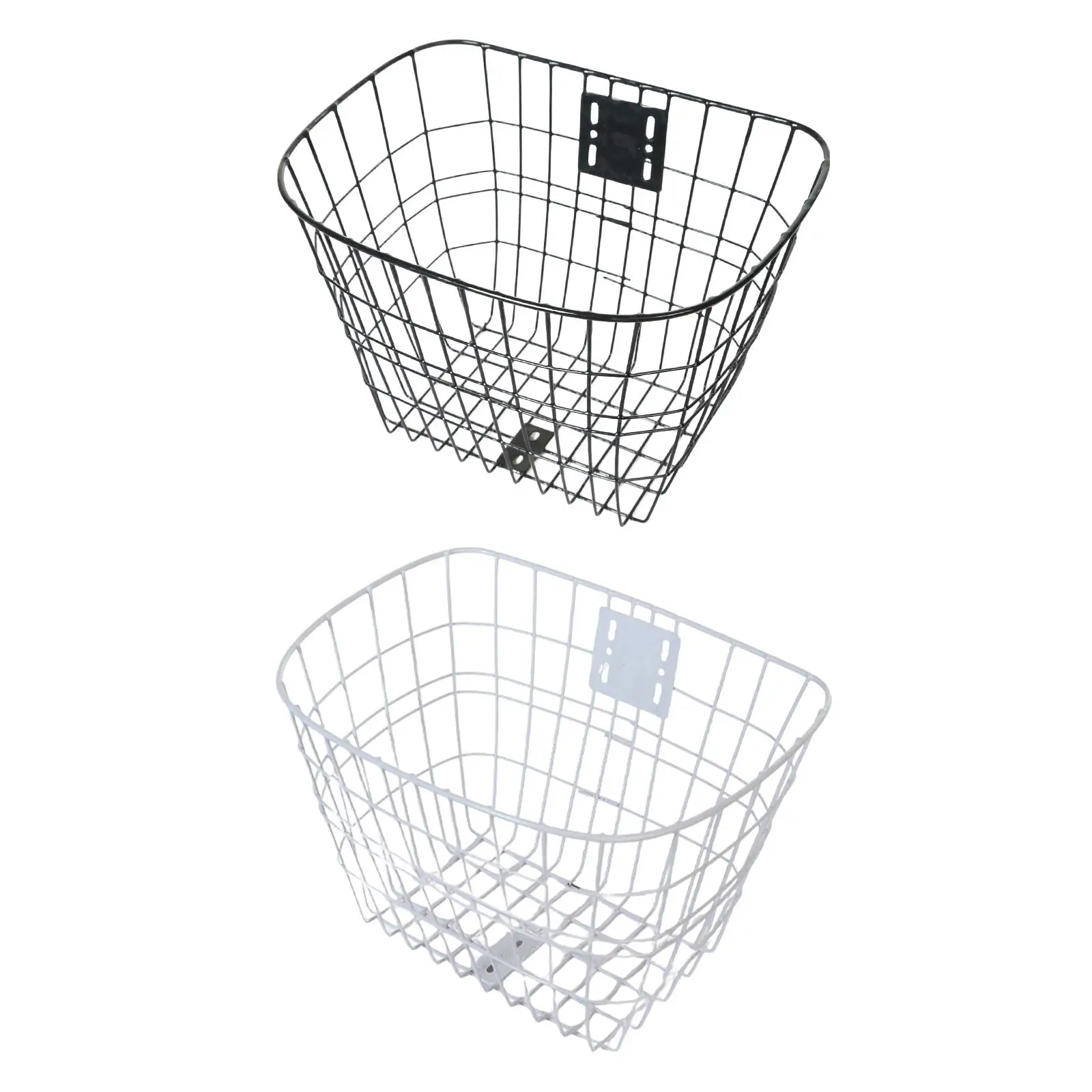 Handlebar Basket Cargo Rack Lightweight Pet Carrier Bike Frame Basket Iron