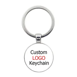 Customize logo keychains, send pictures to make keychain gifts