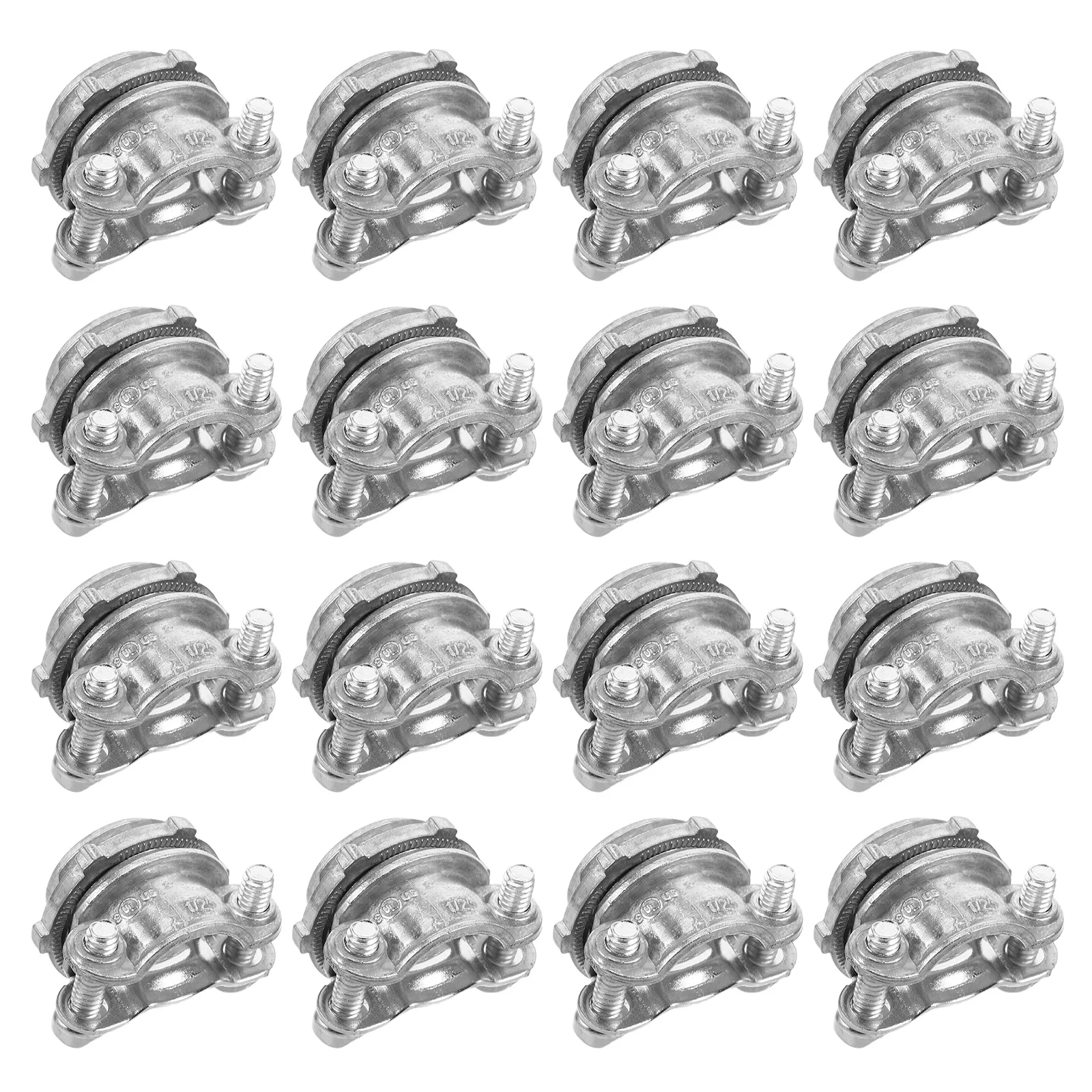 

12Pcs Quick Connector Cable Clamp Durable Sealing Versatile Compatibility for Emergency Wiring Metal Wire Clips