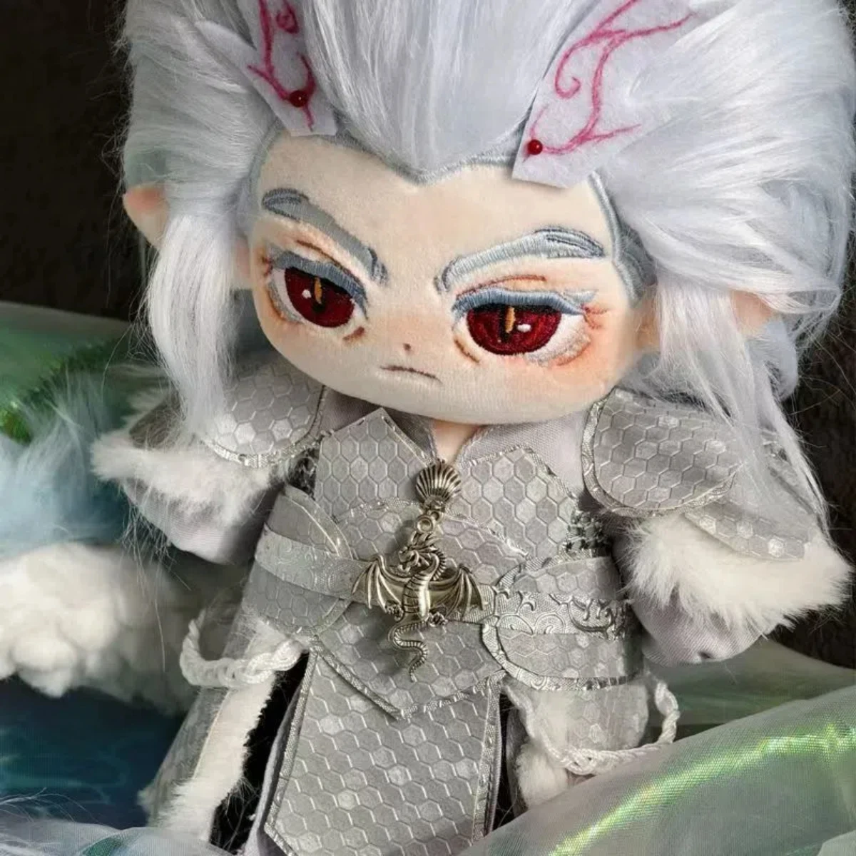 20cm Anime Nezha 2 Nezha Aobing Aorun Aoguang Animation Peripheral Plush Doll Chinese Fairy Tales Cotton Doll Cute Gift Toys