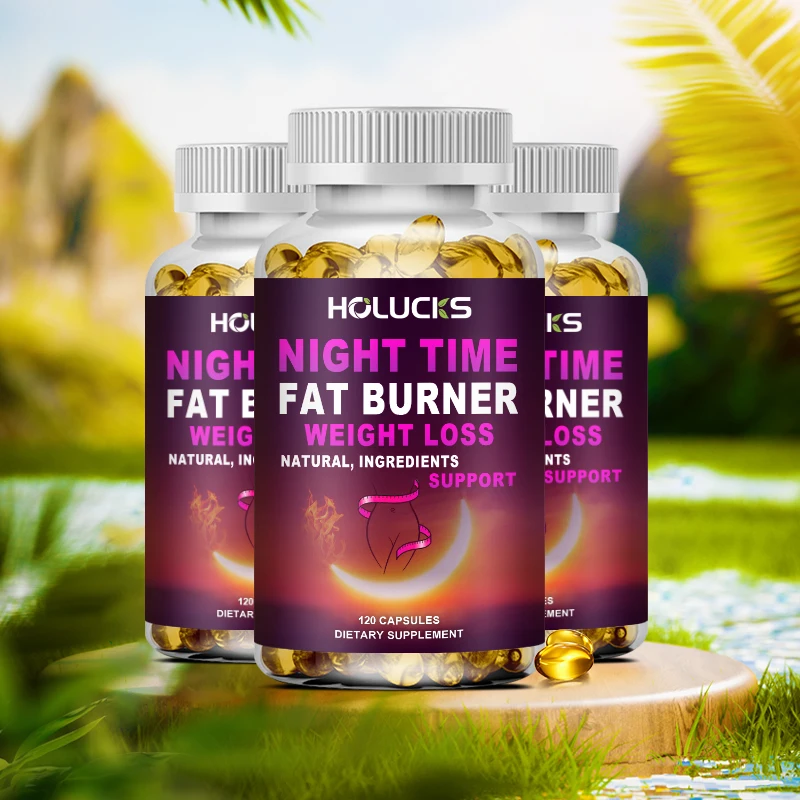 

Night Time Fat Burner for Weight Loss, Boost Metabolism, Suppress Appetite Diet, Healthy Weight Management, Slimming Capsules