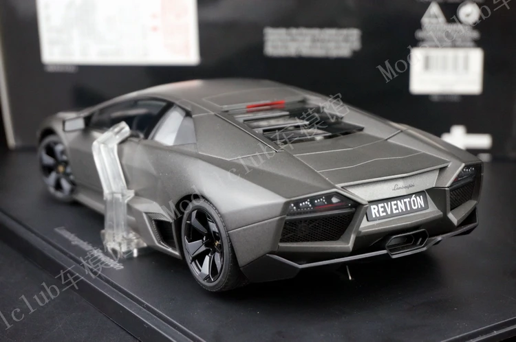 Autoart 1:18 Reventon Gray Alloy Fully Open Simulation Limited Edition Alloy Metal Static Car Model Toy Gift