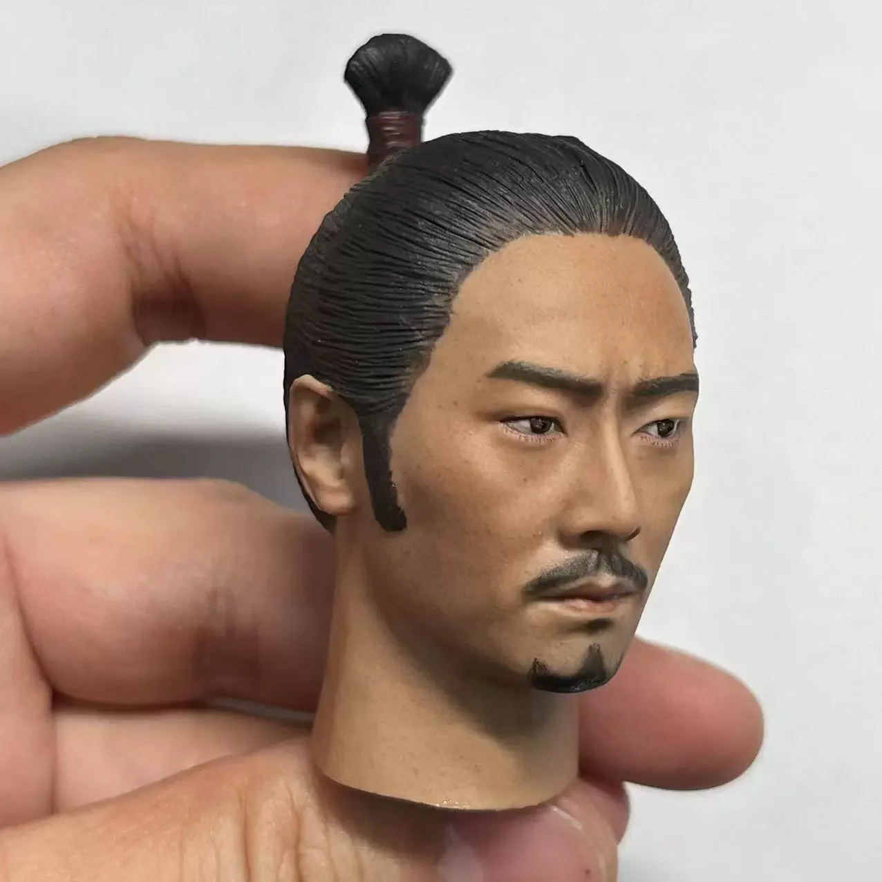 Japanese Samurai  1/6 Head Sculpture  Anime Delicate Painted  1/6 Toys Ancient Model Fit 12\